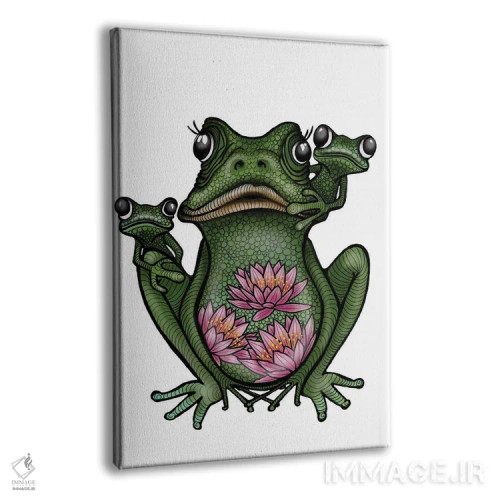 تابلو قورباغهها اثر آن هاچینسون - نمای پرسپکتیو محصول