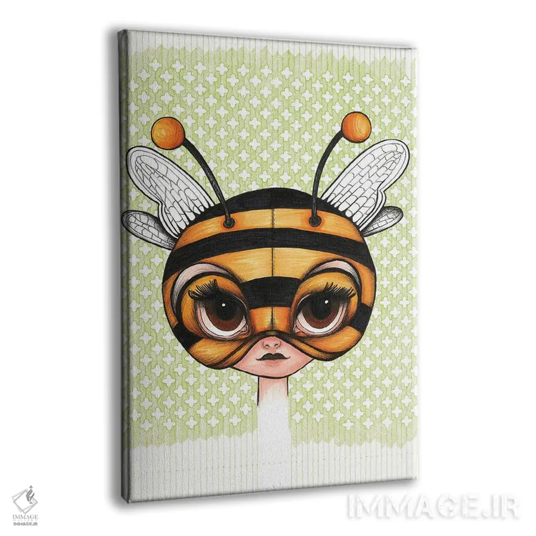 تابلو دختر زنبوری اثر آن هاچینسون - نمای پرسپکتیو محصول