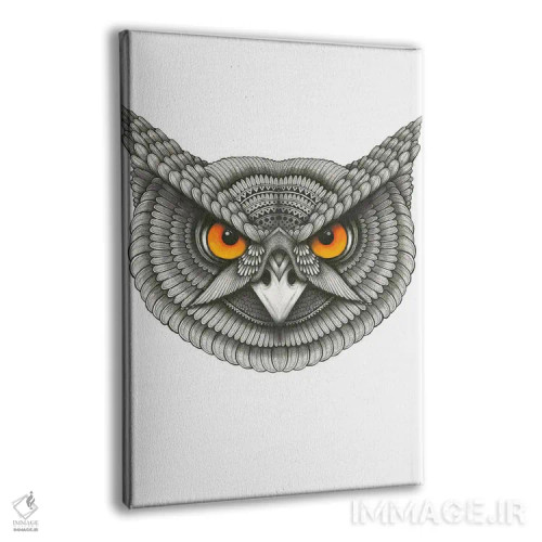 تابلو جغد دارم (بازی زبانی) اثر آن هاچینسون - نمای پرسپکتیو محصول