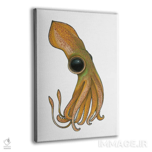 تابلو ماهی مرکب (اسکوئید) اثر آن هاچینسون - نمای پرسپکتیو محصول