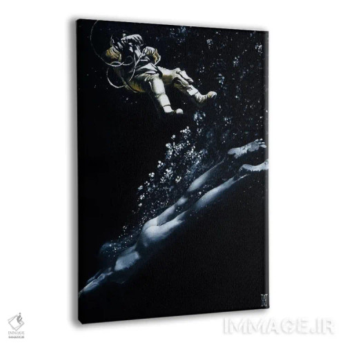 تابلو انتظار حضور همراهان فعلی (حاضران) اثر الک هاکسلی - نمای پرسپکتیو محصول