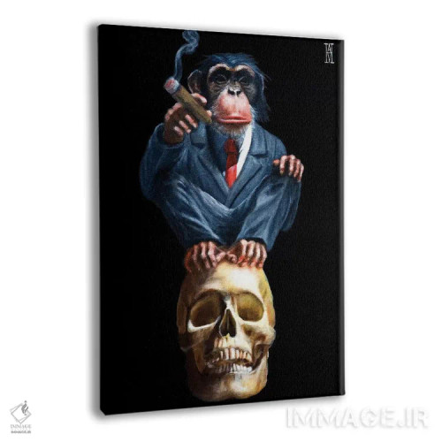 تابلو آرامش بزرگ هیپوکامپوس (ارامش یا استراحت اسب آبی/ساختار مغزی) اثر الک هاکسلی - نمای پرسپکتیو محصول