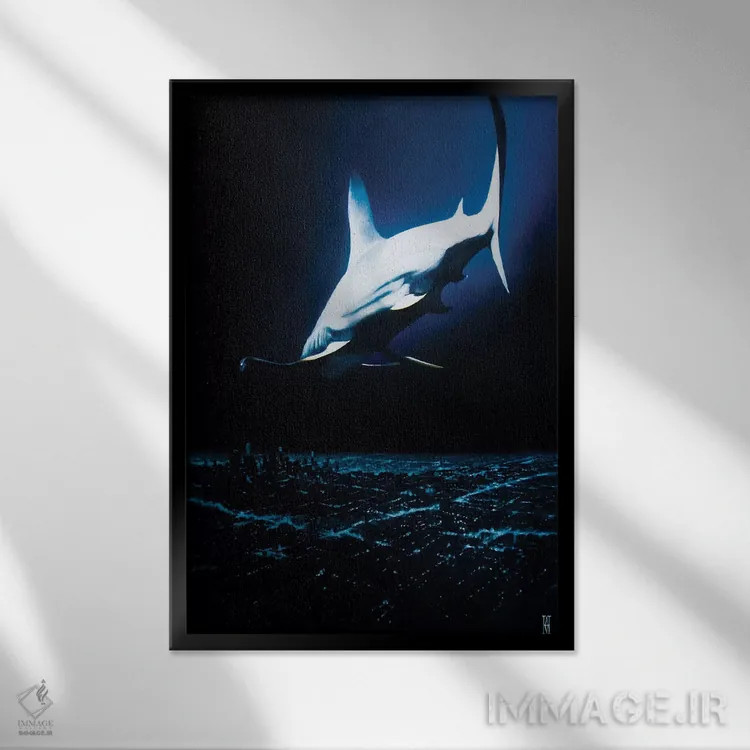 تابلو برای آفتاب بلند آواز بخوان، برای باران عمیق دعا کن اثر الک هاکسلی - نمای قابدار مشکی