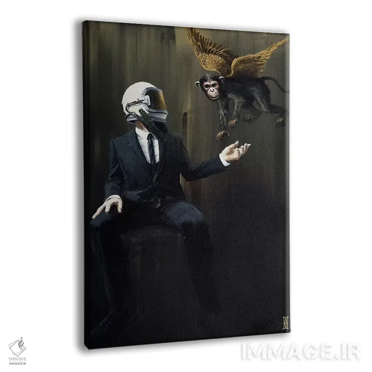 تابلو بیا و جذب کن اثر الک هاکسلی - نمای پرسپکتیو محصول