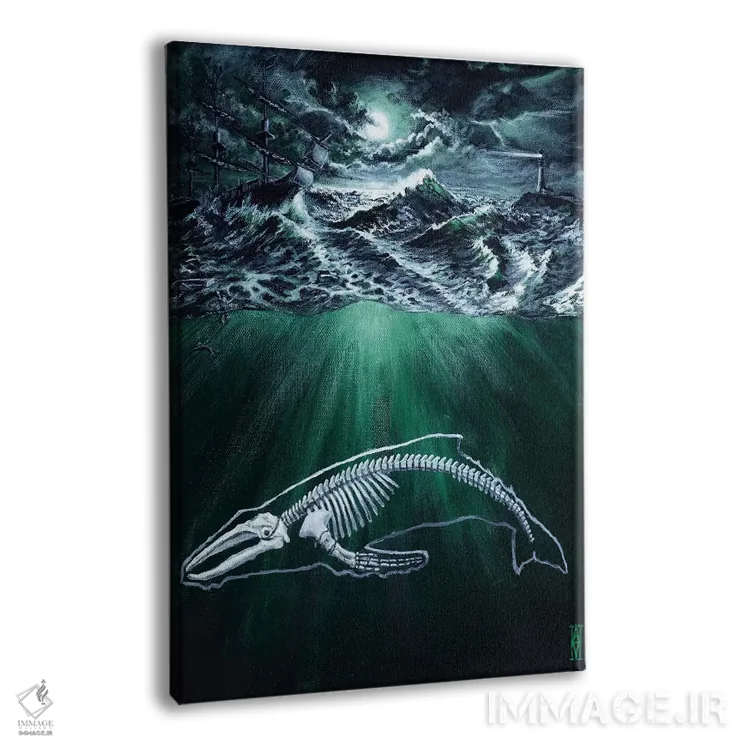 تابلو آخرین سوسوی فانوسگیرها اثر الک هاکسلی - نمای پرسپکتیو محصول