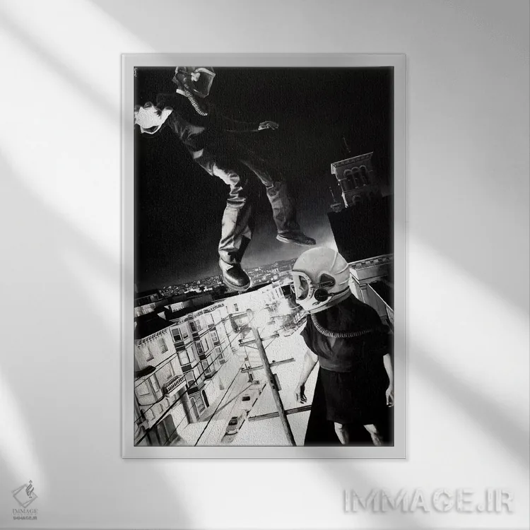 تابلو فیلمور خواب است (نام خاص، شاید مکان) اثر الک هاکسلی - نمای قابدار سفید