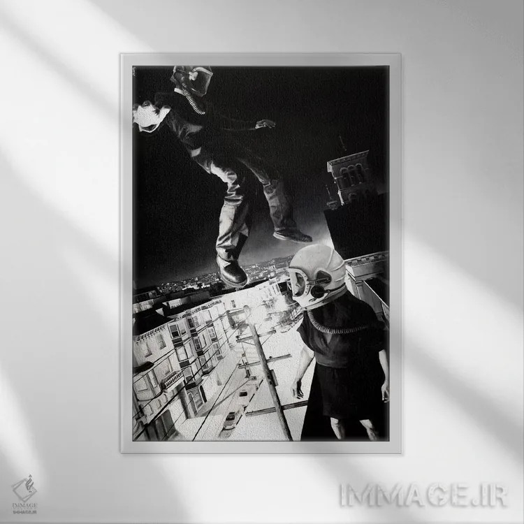 تابلو فیلمور خواب است (نام خاص، شاید مکان) اثر الک هاکسلی - نمای قابدار سفید