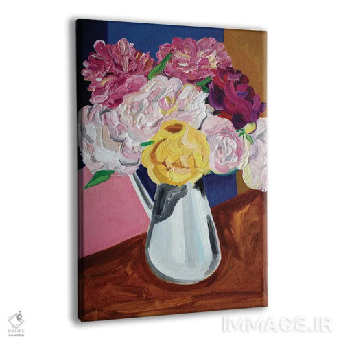 تابلو گل صدتومانی اثر آلیس استراکر - نمای پرسپکتیو محصول