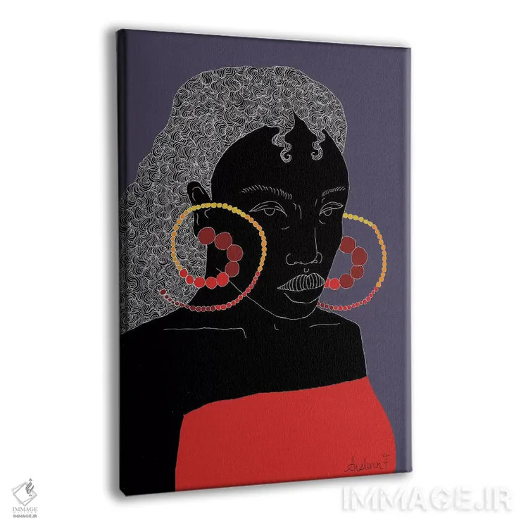 تابلو در انتظار اثر آیسلین اف - نمای پرسپکتیو محصول