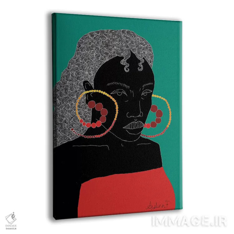 تابلو در انتظار اثر آیسلین اف - نمای پرسپکتیو محصول