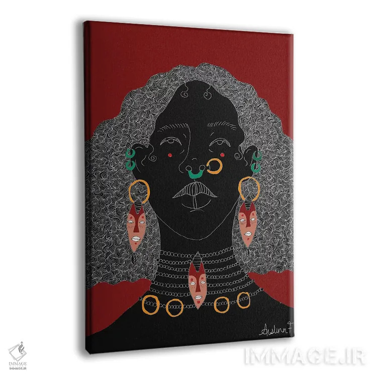 تابلو متعادل اثر آیسلین اف - نمای پرسپکتیو محصول