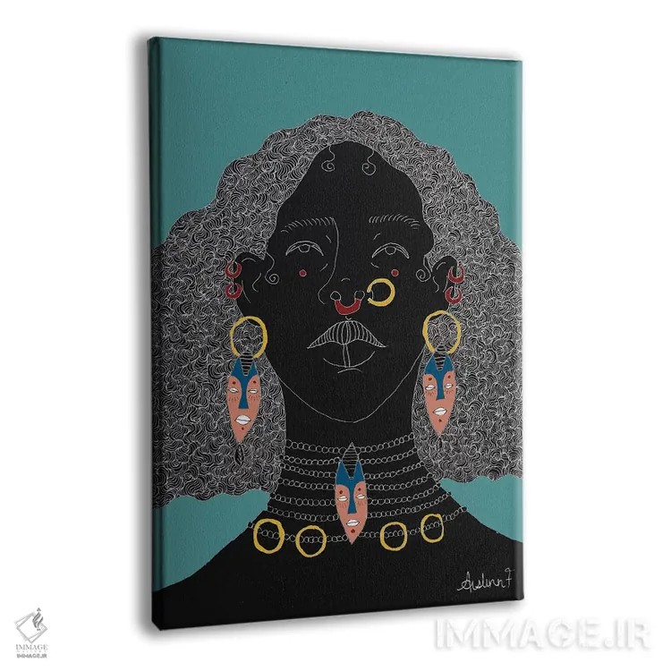 تابلو متعادل اثر آیسلین اف - نمای پرسپکتیو محصول