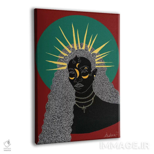 تابلو شکوه II اثر آیسلین اف - نمای پرسپکتیو محصول