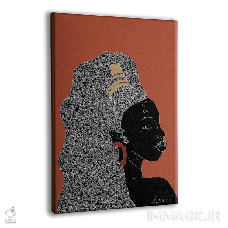 تابلو تاتیانا I اثر آیسلین اف - نمای پرسپکتیو محصول