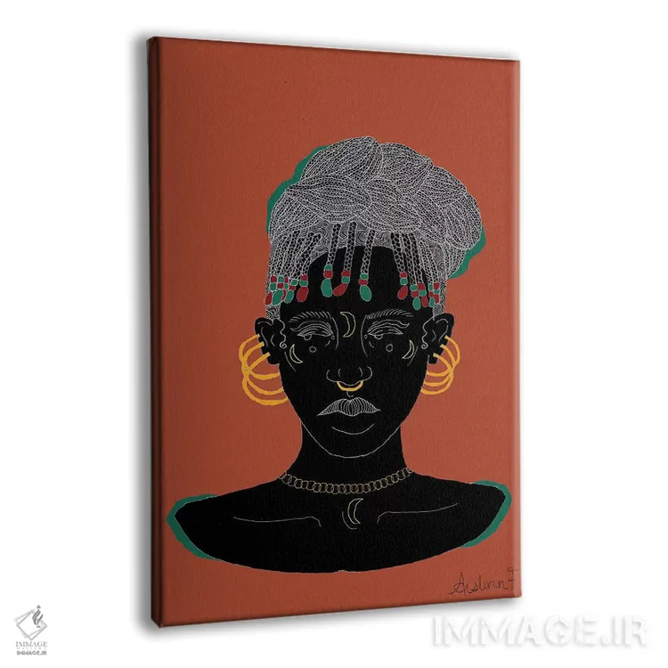 تابلو مراقب باش اثر آیسلین اف - نمای پرسپکتیو محصول