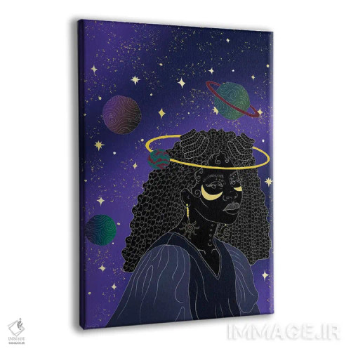 تابلو آسمانی اثر آیسلین اف - نمای پرسپکتیو محصول