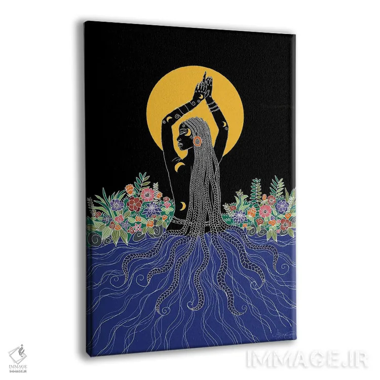 تابلو بالا بردن اثر آیسلین اف - نمای پرسپکتیو محصول