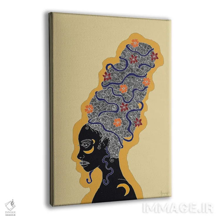 تابلو بهار اثر آیسلین اف - نمای پرسپکتیو محصول