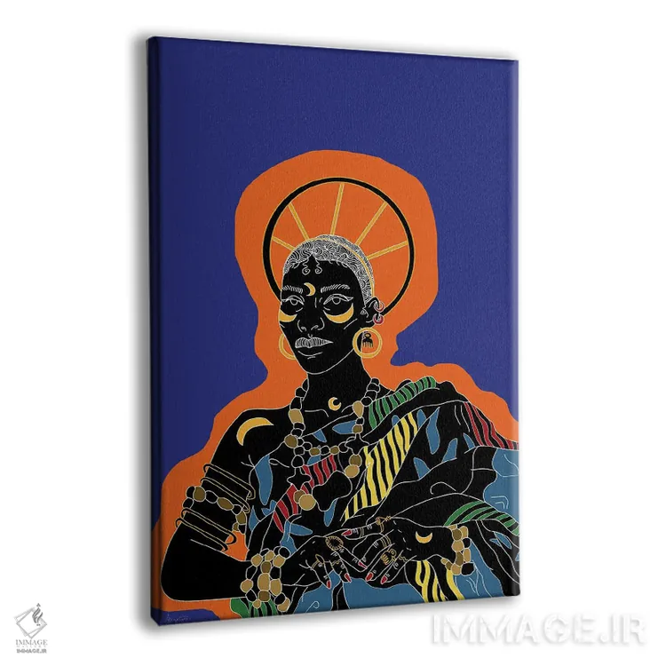 تابلو کویل (نام خاص) اثر آیسلین اف - نمای پرسپکتیو محصول