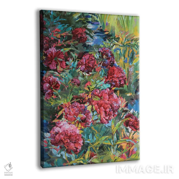 تابلو صدتومانیهای زرشکی در باغ اثر اندریی کوتساچنکو - نمای پرسپکتیو محصول