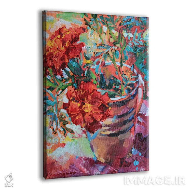 تابلو همیشهبهار در فنجان اثر اندریی کوتساچنکو - نمای پرسپکتیو محصول