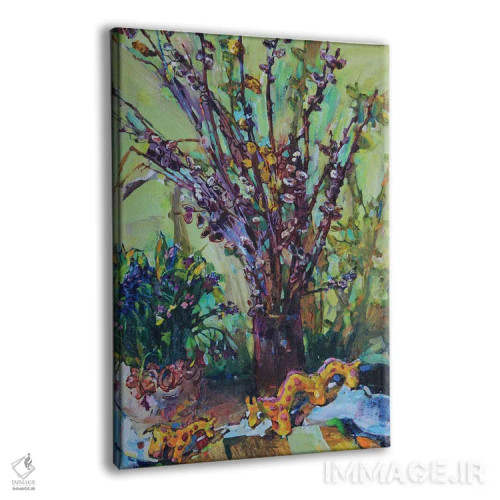 تابلو طبیعت بیجان بهاری اثر اندریی کوتساچنکو - نمای پرسپکتیو محصول