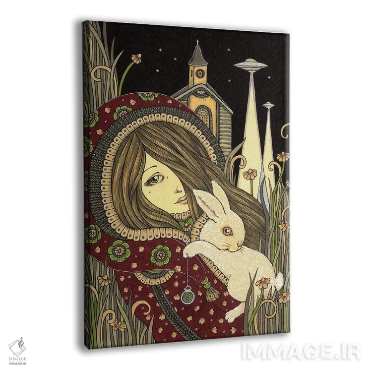 تابلو کلیسای خطرناک/نامعمول (اسطورهای) اثر آنیتا اینوراریتی - نمای پرسپکتیو محصول