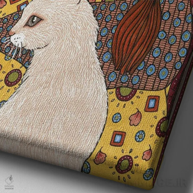 تابلو سرس (ربالنوع کشاورزی یا سیاره کوتوله) اثر آنیتا اینوراریتی - نمای نزدیک بافت بوم