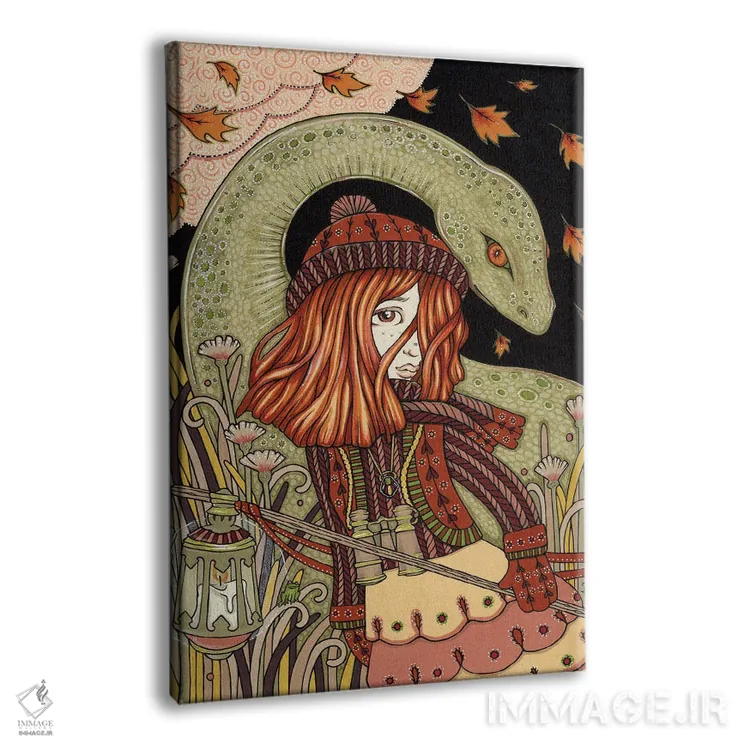 تابلو درومنادروچیت (دهکدهای در اسکاتلند) اثر آنیتا اینوراریتی - نمای پرسپکتیو محصول