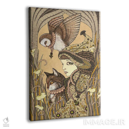 تابلو هارمونی ۳ افسونها (یا وسوسهها) اثر آنیتا اینوراریتی - نمای پرسپکتیو محصول