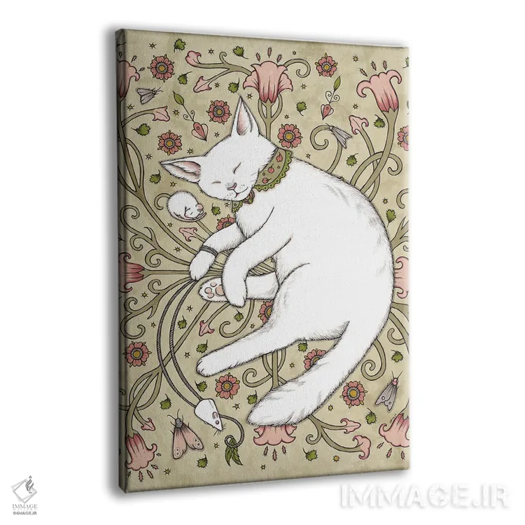 تابلو موشها و شبپرهها اثر آنیتا اینوراریتی - نمای پرسپکتیو محصول