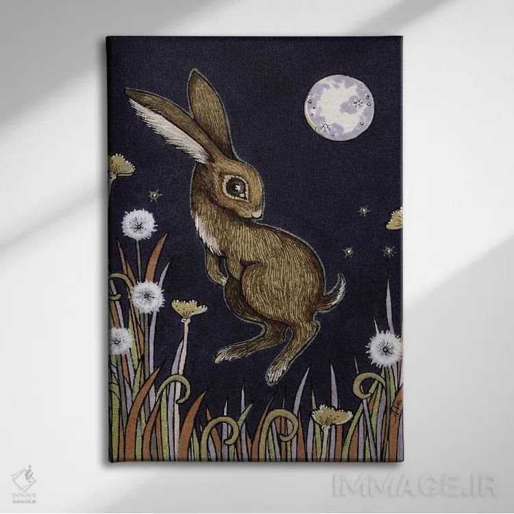 تابلو لوییس (نام شخص یا جزیره) اثر آنیتا اینوراریتی - نمای روبهرو روی دیوار