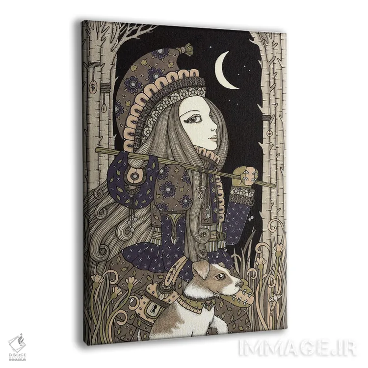 تابلو نایوس (نام خاص، نیاز به توضیح بیشتر) اثر آنیتا اینوراریتی - نمای پرسپکتیو محصول