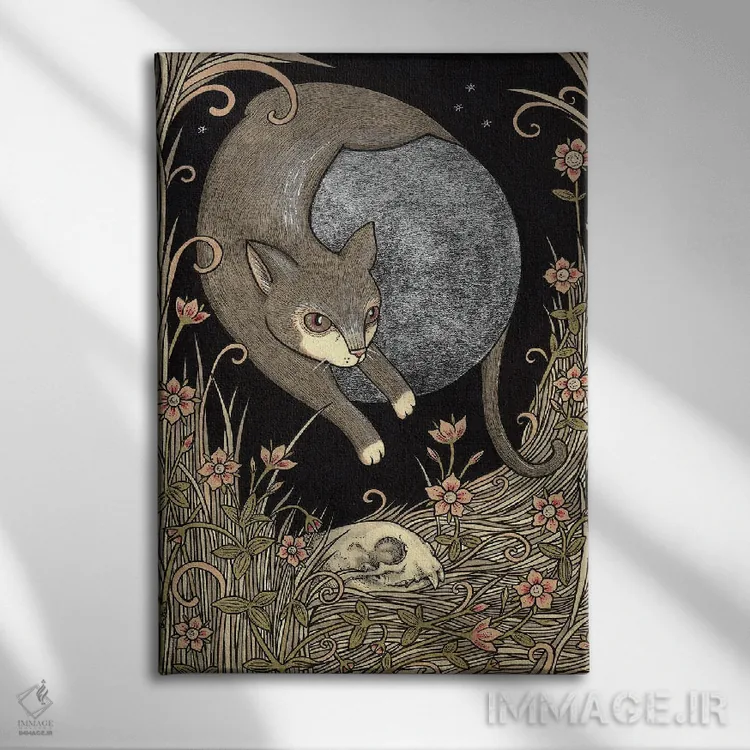 تابلو رهایی اثر آنیتا اینوراریتی - نمای روبهرو روی دیوار