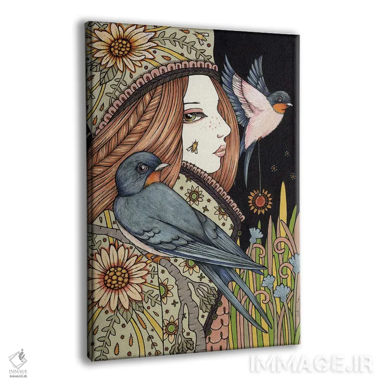 تابلو جنبوجوش تابستان اثر آنیتا اینوراریتی - نمای پرسپکتیو محصول