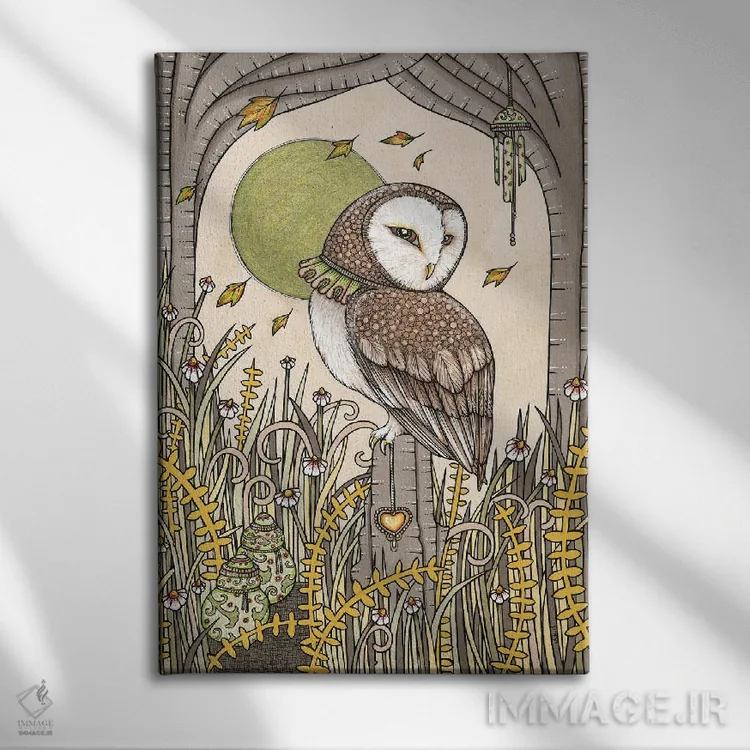 تابلو زیارتگاه اثر آنیتا اینوراریتی - نمای روبهرو روی دیوار