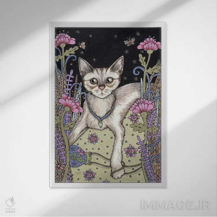 تابلو جیببر اثر آنیتا اینوراریتی - نمای قابدار سفید