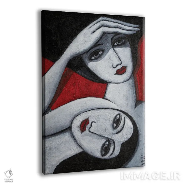 تابلو در سایه (عبارت اسپانیایی/ایتالیایی) اثر آسایزا - نمای پرسپکتیو محصول