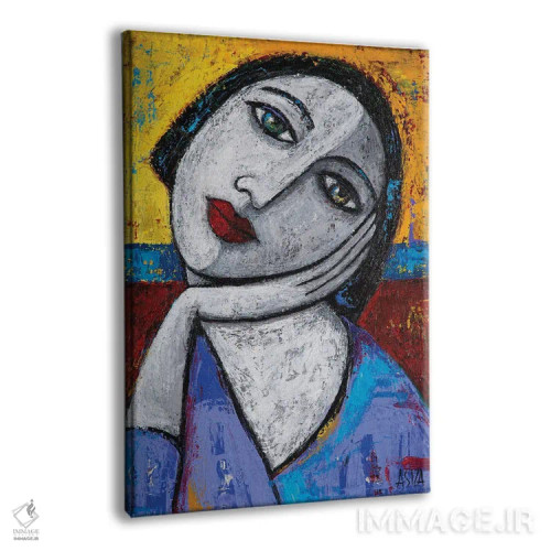 تابلو کاش اینجا بودی اثر آسایزا - نمای پرسپکتیو محصول