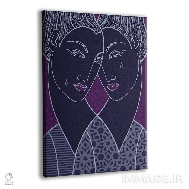 تابلو ملانکولیا (افسردگی یا مالیخولیا) اثر آسایزا - نمای پرسپکتیو محصول