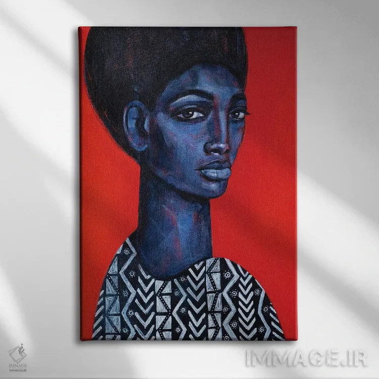 تابلو والری (نام خاص) اثر آسایزا - نمای روبهرو روی دیوار