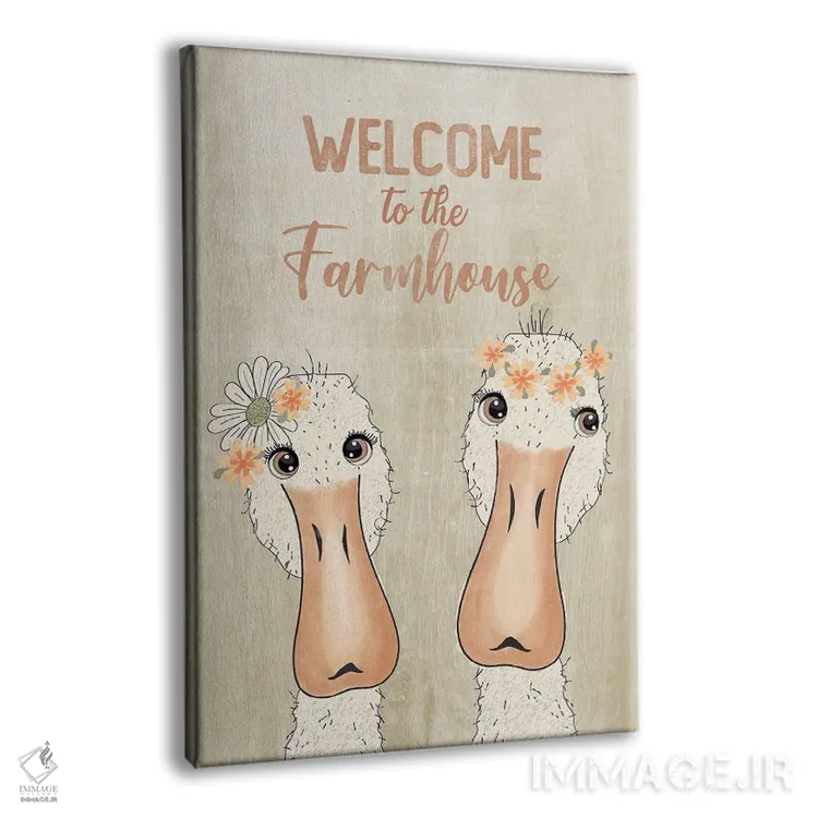 تابلو بهار خانه روستایی اثر آندریا جیسید - نمای پرسپکتیو محصول