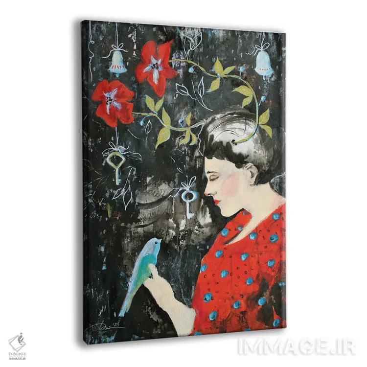 تابلو سلام بر بهار اثر الکساندرا جاگودا - نمای پرسپکتیو محصول