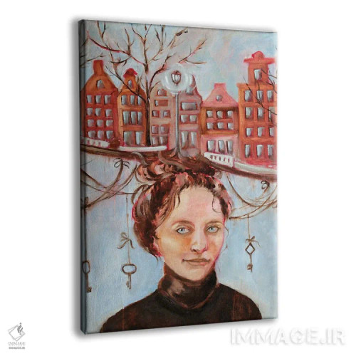 تابلو کلیدهای شهر اثر الکساندرا جاگودا - نمای پرسپکتیو محصول