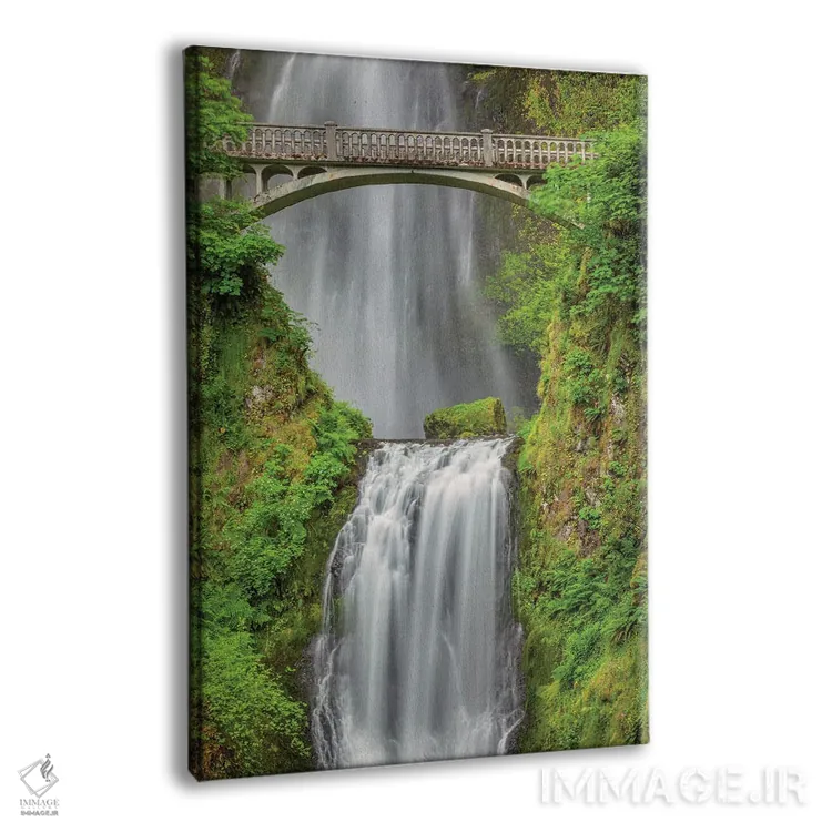 تابلو آبشار مولتنومه، تنگه رودخانه کلمبیا، اورگن اثر آدام جونز - نمای پرسپکتیو محصول
