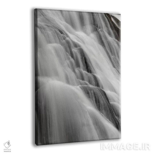 تابلو جزئیات آبشار گیبون، رودخانه گیبون، پارک ملی یلواستون، مونتانا، وایومینگ اثر آدام جونز - نمای پرسپکتیو محصول