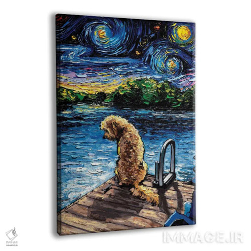 تابلو شب سوم گلدندودل اثر آجا تریر - نمای پرسپکتیو محصول