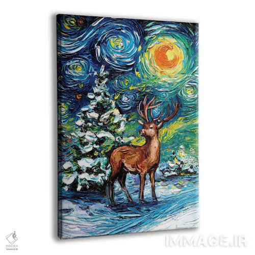 تابلو شب ساکت اثر آجا تریر - نمای پرسپکتیو محصول