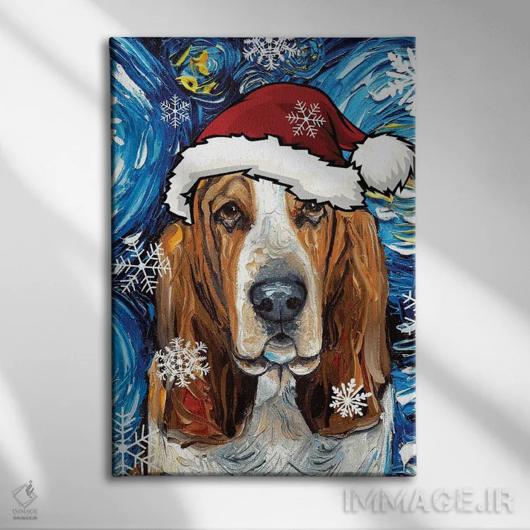 تابلو سنتای باستهاوند اثر آجا تریر - نمای روبهرو روی دیوار