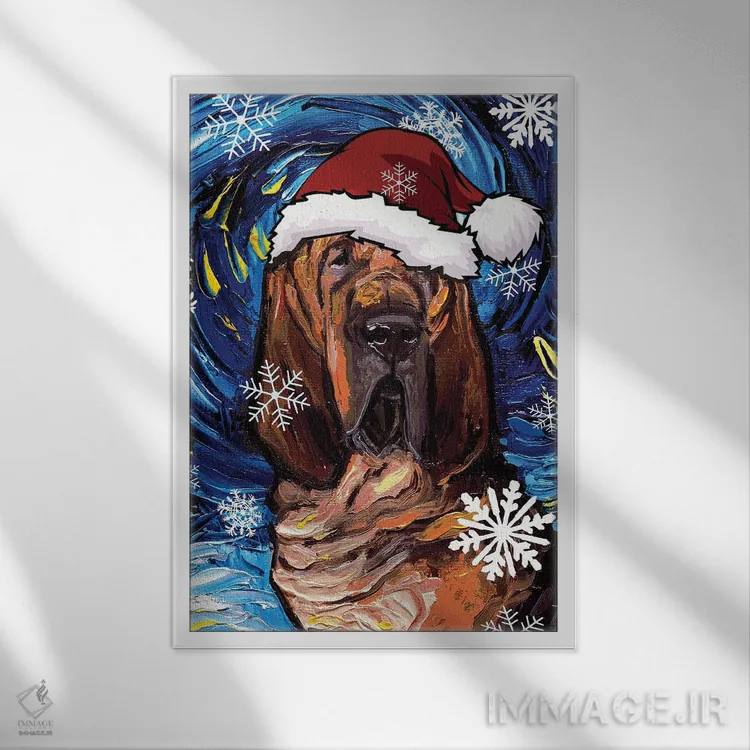 تابلو سنتای بلادهاوند اثر آجا تریر - نمای قابدار سفید